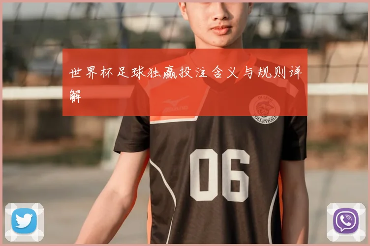 世界杯足球独赢投注含义与规则详解