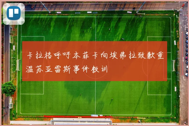 卡拉格呼吁本菲卡向埃弗拉致歉重温苏亚雷斯事件教训