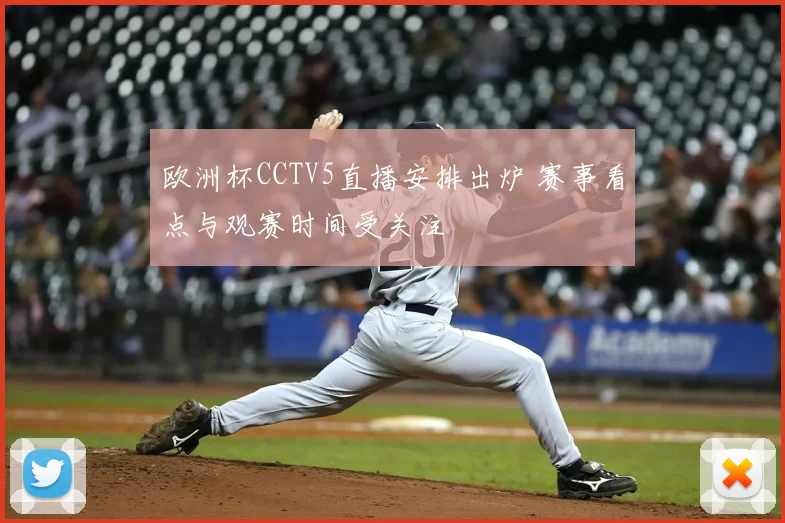 欧洲杯CCTV5直播安排出炉 赛事看点与观赛时间受关注